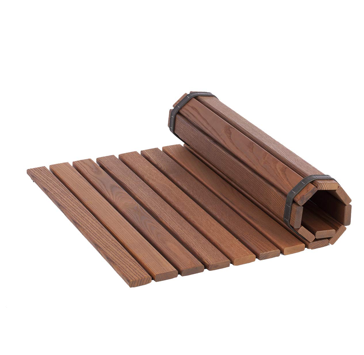 Eliga Bodenmatte aus Thermoholz