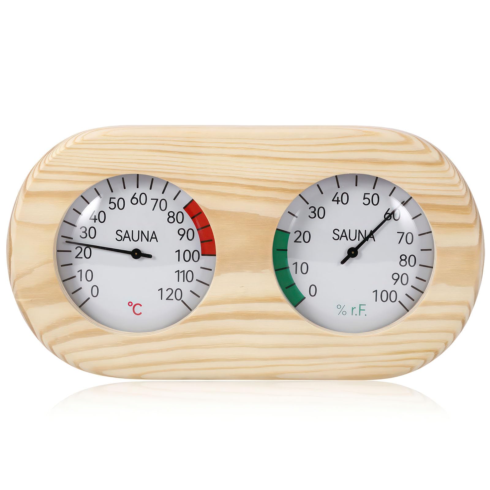 Sauna Thermometer Hygrometer 2-in-1